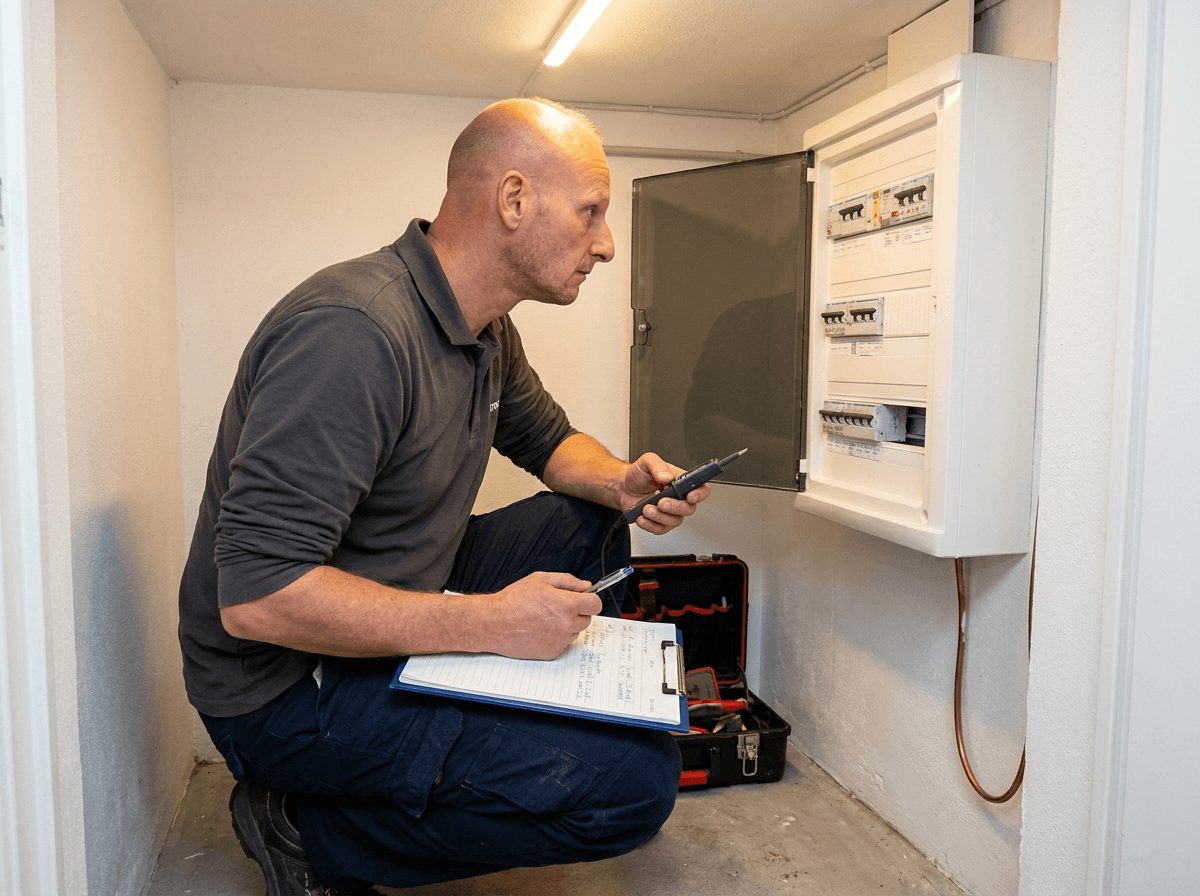 Benoît Dezso, ancien inspecteur en installation électrique, certifié RESCERT